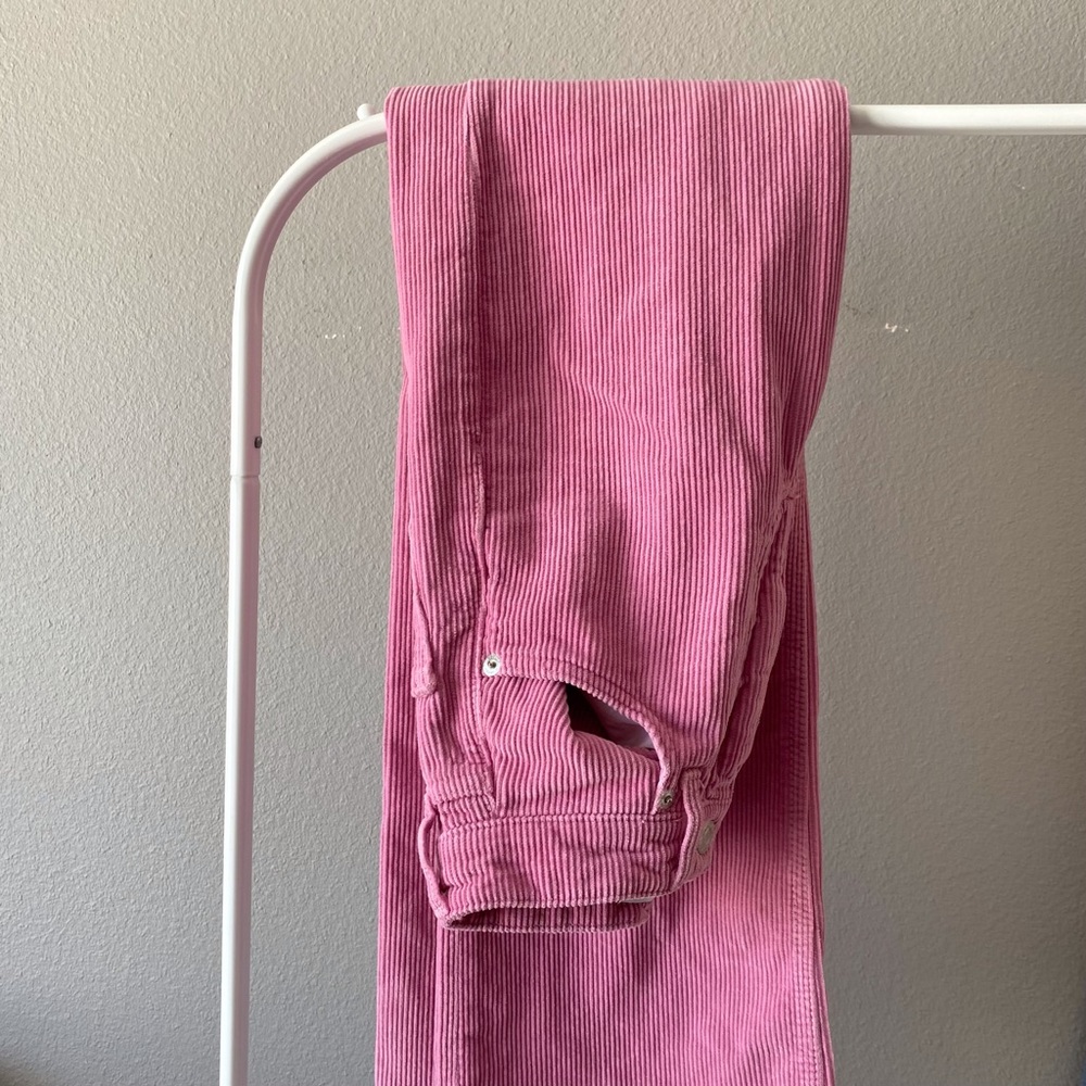 ZARA Pink Corduroy Pants